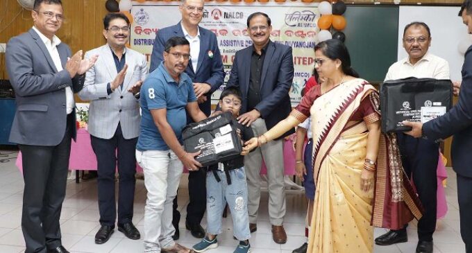 On World Disability Day, NALCO extends support for Divyangjans