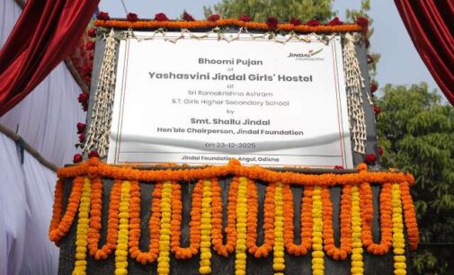 Bhoomi Pujan of Yashasvini Jindal Girls’ Hostel Marks a New Chapter for Tribal Girl Education in Angul