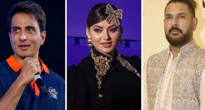 ED action against Uravashi Rautela, Yuvraj Singh, Sonu Sood in betting app case