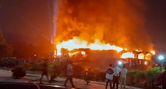 Women, tourists among 25 dead after cylinder blast sparks fire at Goa nightclub