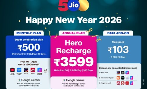 Jio launches Happy New Year 2026 Offer