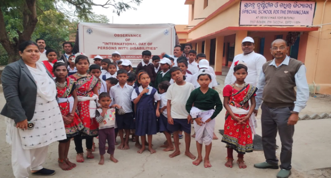 ବିଶ୍ୱ ଦିବ୍ୟାଙ୍ଗ ଦିବସ ପାଳନ ଉପଲକ୍ଷେ ସଚେତନତା କାର୍ଯ୍ୟକ୍ରମ