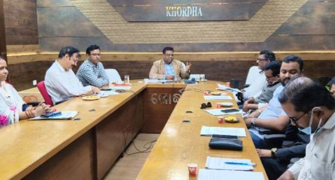 ମତଦାନ କେନ୍ଦ୍ର ସୁବ୍ୟବସ୍ଥା କରଣ ନିମନ୍ତେ ଜିଲ୍ଲା ପ୍ରଶାସନ ଏବଂ ରାଜନୈତିକ ଦଳ ବୈଠକ