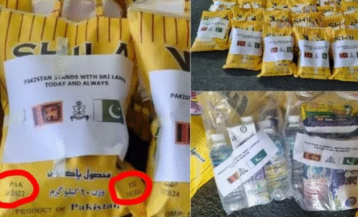 Pakistan under fire for sending expired flood relief to Sri Lanka, photos go viral