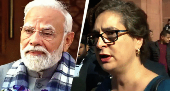 PM says delivery needed, not drama in Parliament, Priyanka Gandhi hits back