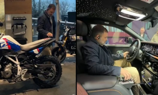 Rahul Gandhi visits BMW Plant in Germany, calls for ‘meaningful manufacturing ecosystems’ in India