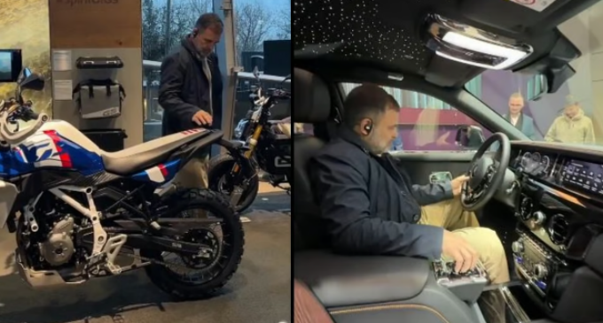 Rahul Gandhi visits BMW Plant in Germany, calls for ‘meaningful manufacturing ecosystems’ in India