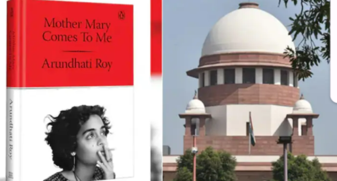 SC rejects plea for prohibiting sale of Arundhati Roy’s book whose cover depicts her smoking