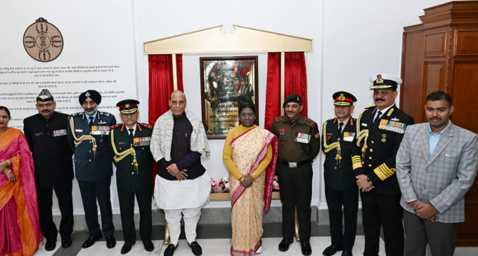 President Murmu inaugurates portraits of 21 Param Vir Chakra awardees at Rashtrapati Bhavan