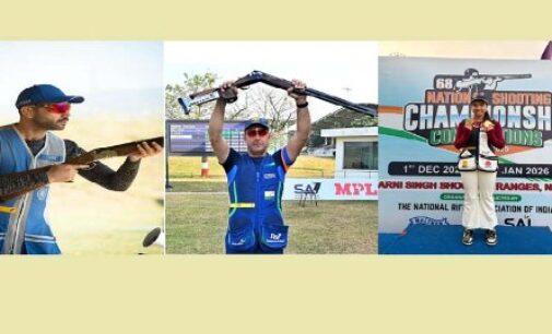 Jindal Steel Athletes Gurjoat Singh Khangura and Raiza Dhillon Win National Titles, Sweeping Podiums at the 68th National Shotgun Championship