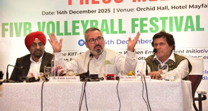 KIIT and KISS bring FIVB to Odisha, the world body to host ‘Beach Pro Tour’ in state for three years