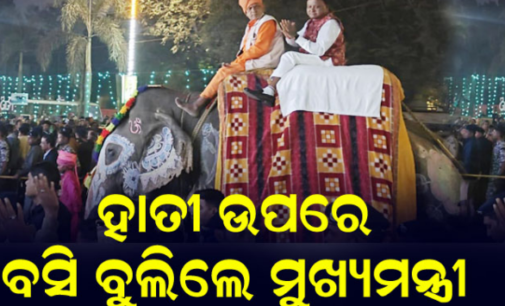 କଂସ ଦରବାରରେ ସାମିଲ ହେଲେ ମୁଖ୍ୟମନ୍ତ୍ରୀ; ହାତୀ ପିଠିରେ ବସି କଲେ ମଥୁରା ନଗରୀ ପରିକ୍ରମା