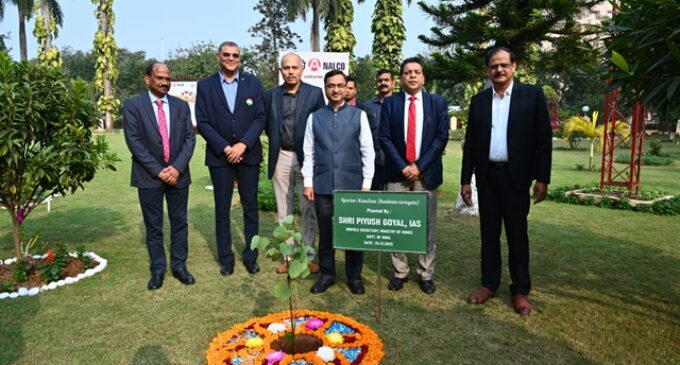 Secretary, Ministry of Mines visits NALCO