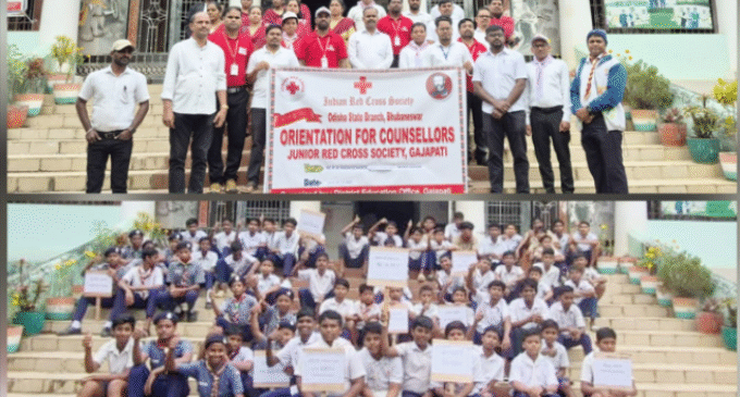 ଗଜପତି : ଗୋଷାଣୀ ବ୍ଲକରେ ଜେ:ଆରସି: ତାଲିମ୍ ଶିବିର କାର୍ଯ୍ୟକ୍ରମ,ରକ୍ତଦାନ ମହାପୂଣ୍ୟ