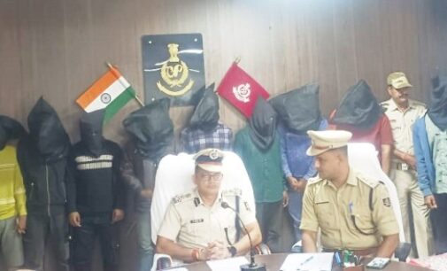 Big Success ; Jajpur police nab 14 robbers, seize gold, silver, cash and firearms