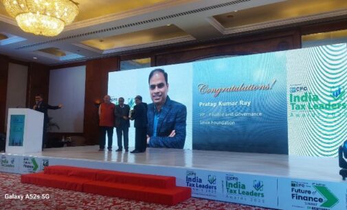 “Non-Profit Tax Leader of the Year 2025” award for Smile Foundation Finance Head