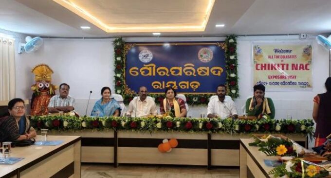 Chikiti NAC Delegation Visits Rayagada Municipality to Study Urban Sanitation Model