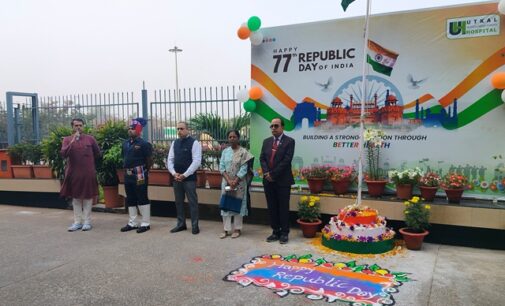 77th Republic Day Celebrated at Utkal Hospital