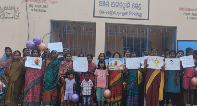 AM/NS India celebrates National Girl Child Day across 16 Anganwadi Centres in Jagatsinghpur
