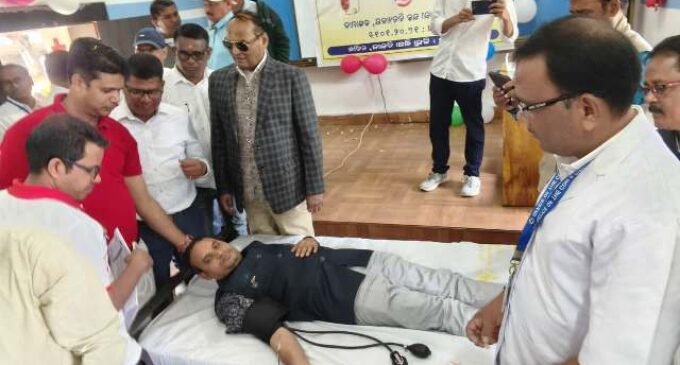 ଜିଲ୍ଲା ସ୍ତରୀୟ ଜୁନିୟର ରେଡକ୍ରସ୍ ତ୍ରି-ଦିବସୀୟ ପ୍ରଶିକ୍ଷଣ ଓ ରକ୍ତଦାନ ଶିବିର ଉଦ୍ଘାଟିତ