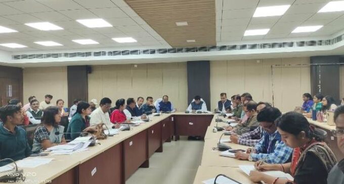 ଜିଲ୍ଲାପାଳଙ୍କ ସଦଭାବନା ସଭାଗୃହ ଠାରେ ଗ୍ରାମୋଦୟ ସମ୍ପର୍କୀତ ବୈଠକ ଅନୁଷ୍ଠିତ