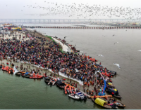 Lakhs bathe in freezing Sangam waters as Magh Mela begins in Prayagraj