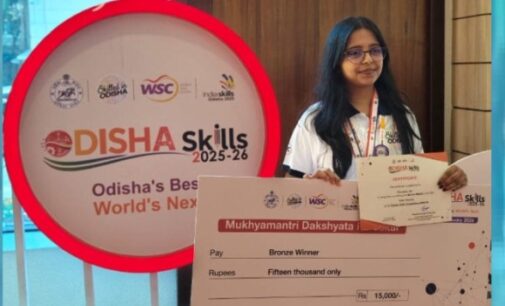 Young woman engineer secures Cybersecurity Bronze at Odisha Skills 2025–26