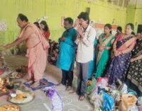 ସିଦ୍ଧିଦାତ୍ରୀ ମା ‘ ସରସ୍ବତୀ ଙ୍କ ପୂଜାର୍ଚନା ମହାସମାରୋହ ରେ ପାଳିତ: ଶତାଧିକ କୁନି ଛୁଆ ଖଡ଼ି ଛୁଇଁଲେ