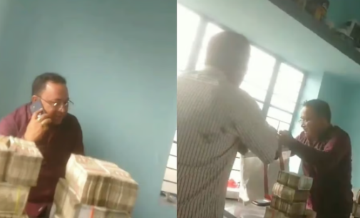 Stack of currency notes on table, TMC leader in frame: Viral video sparks political row in Bengal