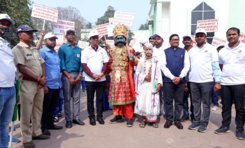 ସଡ଼କ ସୁରକ୍ଷା ଶୋଭାଯାତ୍ରା ଅନୁଷ୍ଠିତ