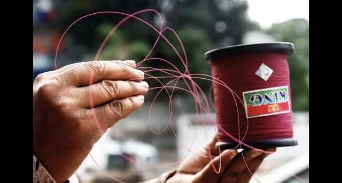 ମାଞ୍ଜା ସୂତା ଲାଗି ଜଣେ ଗୁରୁତର