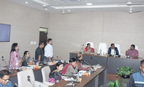 ପୋଷଣ ଅଭିଯାନ ୨୦୨୫-୨୬ କାର୍ଯ୍ୟକ୍ରମ ପରିଚାଳନା ଅଧୀନ ଜିଲ୍ଲା ସ୍ତରୀୟ ଅଭିସରଣ କମିଟି ବୈଠକ