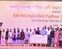 AM/NS India awards Beti Padhao Scholarships to 97 girl students from Kendujhar