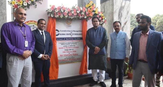 Centurion University Becomes Only Second Institution Globally to Earn Elite Maritime ‘Centre of Excellence’ Status