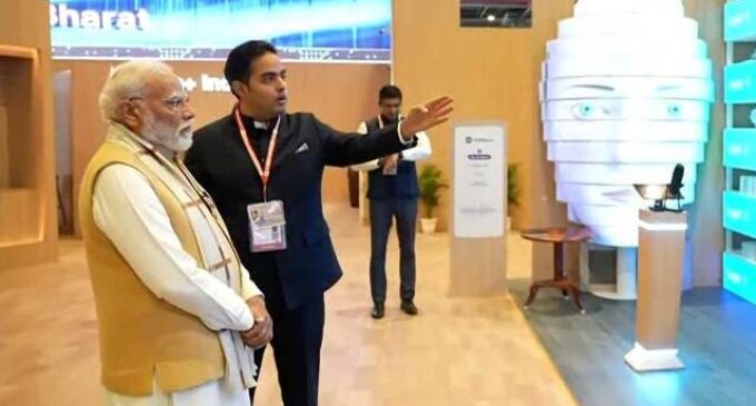 Prime Minister Modi Visits Jio AI Pavilion at India AI Impact Summit
