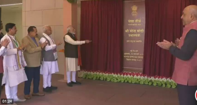 Modi inaugurates ‘Seva Teerth’, says new PMO and central secretariat replace ‘symbols of slavery’