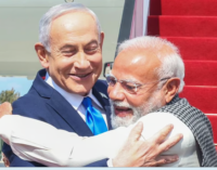 Modi receives red-carpet welcome in Israel as he begins two-day state visit