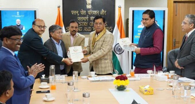 Paradip Port Authority Wins First Prize at Swachhata Pakhwada Awards 2025