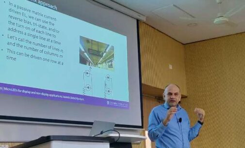 IIT Bhubaneswar Hosts Talk on MicroLED Technologies and Advanced Gas Sensors