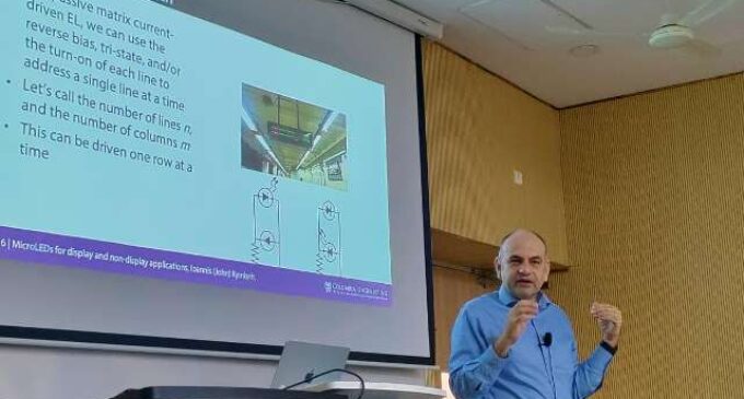 IIT Bhubaneswar Hosts Talk on MicroLED Technologies and Advanced Gas Sensors