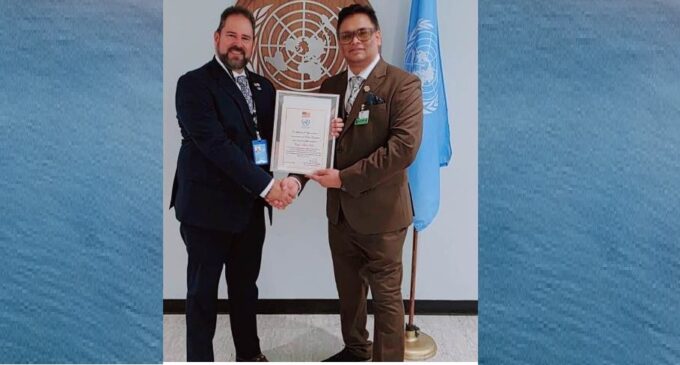 UK-based Odia entrepreneur Arun Kar honoured at UN Headquarters for SDG humanitarian initiatives