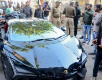 Kanpur Lamborghini crash: Tobacco baron’s son arrested