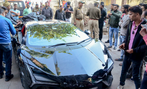 Kanpur Lamborghini crash: Tobacco baron’s son arrested