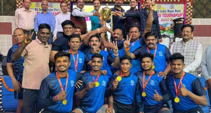 Paradip Port Authority Concludes 41st All India Major Ports Kabaddi Tournament with Grand Valedictory Ceremony