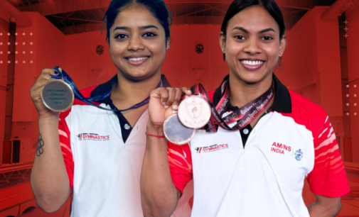 Women athletes from Odisha AM/NS India Gymnastics High Performance Centre excel at the 54th All India Railway Gymnastics Championship