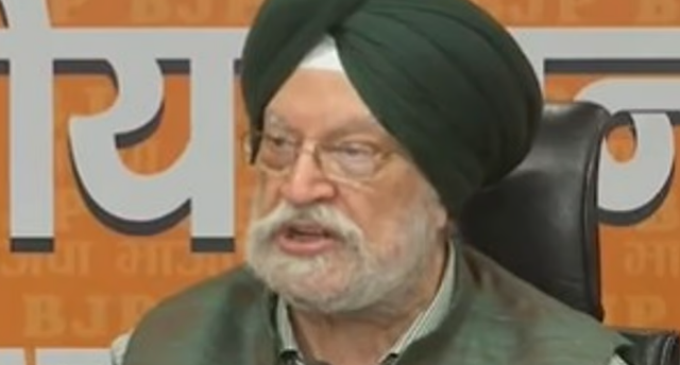 Epstein Files: Hardeep Singh Puri says charges made against him by Rahul Gandhi ‘baseless’