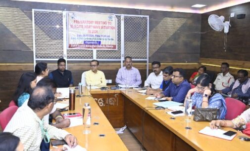 ରୌଦ୍ର ତାପ ମୁକାବିଲା ଜନିତ ପ୍ରଶାସନିକ ପ୍ରସ୍ତୁତି ବୈଠକ ଅନୁଷ୍ଠିତ