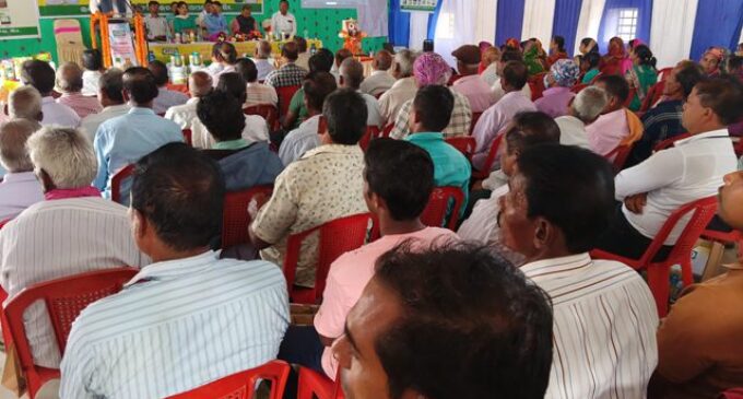 ଇଫକୋ ପକ୍ଷରୁ ନାନୋ ସାର ଓ ଜଳ ଦ୍ରବଣୀୟ ସାର ପ୍ରୟୋଗ ସମ୍ୱନ୍ଧୀୟ ଫସଲ ଆଲୋଚନା ଚକ୍ର