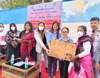 In Morigaon district,Assam nutritious food packages distributed to 700 TB patients with the help of Tata Semiconductor project