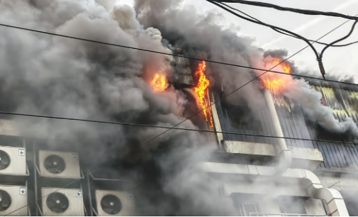 26 injured as fire breaks out at electric meter factory in Noida